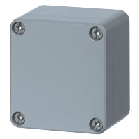 Fibox ALU Aluminium 66 x 60 x 46mmD Enclosure IP66/67/68 RAL7001