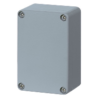 Fibox ALU Aluminium 66 x 100 x 46mmD Enclosure IP66/67/68 RAL7001