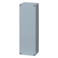 Fibox ALU Aluminium 81 x 252 x 57mmD Enclosure IP66/67/68 RAL7001