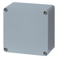 Fibox ALU Aluminium 162 x 163 x 91mmD Enclosure IP66/67/68 RAL7001