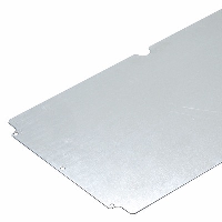 Fibox ALU Mounting Plate 107 x 207mm for ALN Aluminium Enclosure 125 x 222mm