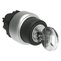 Lovato Platinum 2 Position Key Switch Actuator O-I Stay Put Key Removable in Both Positions