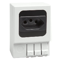 STEGO SD 035 DIN Rail Mounted Electrical Socket without Fuse Brazil