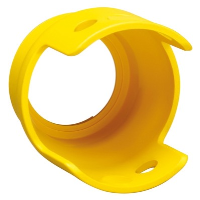 Lovato Platinum Yellow Padlockable Shroud for Emergency Stop Buttons
