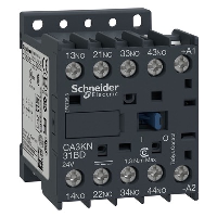 Schneider TeSys K Control Relay 3 x N/O & 1 x N/C Poles 10A AC15 24VDC Coil