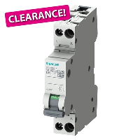 Siemens SENTRON Single Pole + Neutral MCB 16A C Curve 4.5kA