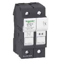 Schneider TeSys DF 10 x 38mm 32A Single Pole & Neutral Fuse Carrier