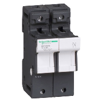 Schneider TeSys DF 14 x 51mm 50A Single Pole & Neutral Fuse Carrier