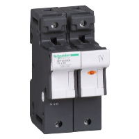Schneider TeSys DF 14 x 51mm 50A Single Pole & Neutral Fuse Carrier with LED Indicator