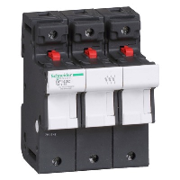 Schneider TeSys DF 14 x 51mm 50A Triple Pole Fuse Carrier