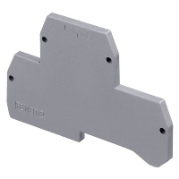 Entrelec SNA FEM8D2S Grey End Plate for M4/8.D2.SF Fuse Terminal