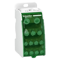 Schneider Linergy DS Screw Distribution Block 160A Single Pole 13 x Connections