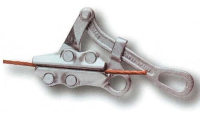 Conductor self gripping clamps (Come along clamps)