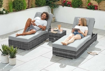 Quality Rattan Sun Loungers In Essex