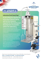 Cost Effective Laboratory Scale Spray Dryer