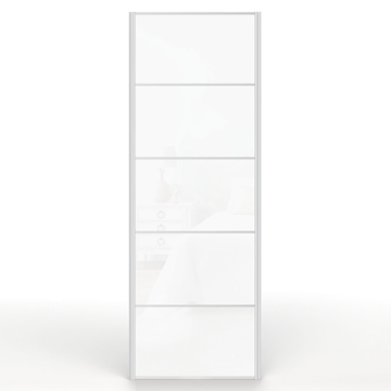 High Quality Solid White Wardrobe Door 650x2000mm