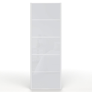 High Quality Solid Light Grey Wardrobe Door 650x2000mm