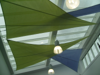 Custom Made Interior Tensile Fabric Structures For Events