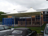 Bespoke Exterior Freestanding Fabric Structures For Sports Events