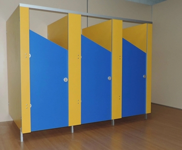 Supplier of Toilet Cubicles for Schools