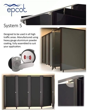 Manufacturers of Toilet Cubicle Systems