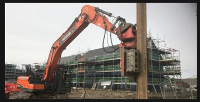 Sheet Pile Installation Service  