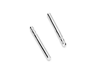 Argentium 960 Silver Ear Pin 11 X  0.8mm Pack of 20