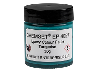 Epoxy Colour Paste, Opaque     Turquoise, 30g, UN3082