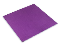 Anodised Coloured Purple Aluminium Sheet 100x100x0.7mm