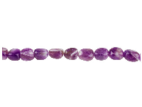 Amethyst Semi Precious Nugget Shape Beads 8x10mm 16&amp;quot;/40cm Strand
