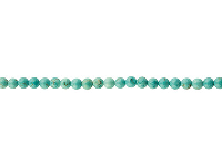 Dyed Howlite Semi Precious Round   Beads, 4mm, 15.5&amp;quot;/39cm Strand