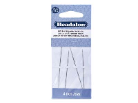 Beadalon Big Eye Beading Needles,  5.7cm/2.25&amp;quot; 4 Pieces