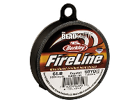 Fireline Beading Thread 6lb,   Crystal, 0.15mm X 50 Yard Reel