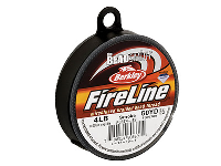 Fireline Beading Thread 4lb, Smoke, 0.12mm X 50 Yard Reel