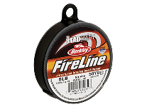 Fireline Beading Thread 6lb, Smoke, 0.15mm X 50 Yard Reel