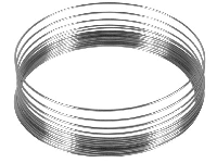 Beadalon Memory Wire Bracelet 19   Coils Pack of 6 7.1gm