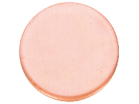 Copper Blanks Round Pack of 6 32mm X 1mm