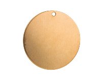 Copper Blanks Round Pack of 10 29mm X 1mm