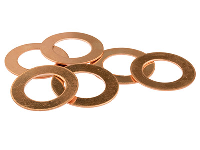 Copper Blanks Round Washer     Pack of 6 30mm