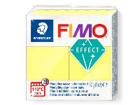 Fimo Effect Translucent Yellow 57g Polymer Clay Block Fimo Colour Reference 104