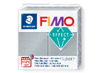 Fimo Effect Metallic Silver 57g    Polymer Clay Block Fimo Colour Reference 81