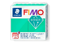 Fimo Effect Green Translucent 57g  Polymer Clay Block Fimo Colour Reference 504