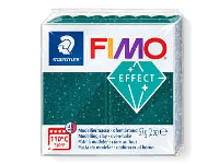 Fimo Effect Galaxy Green 57g   Polymer Clay Block Fimo Colour Reference 562