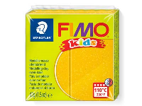 Fimo Kids Glitter Gold 42g Polymer Clay Block Fimo Colour Reference   112