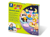 Fimo Dreamy Pets Kids Form And Play Polymer Clay Set