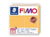 Fimo Leather Effect Saffron Yellow 57g Polymer Clay Block Fimo Colour Reference 109