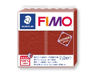 Fimo Leather Effect Rust 57g   Polymer Clay Block Fimo Colour Reference 749