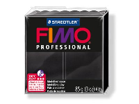 Fimo Professional Black 85g Polymer Clay Block Fimo Colour Reference 9