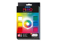 Fimo Professional True Colours Set Of Six 85g Polymer Clay Blocks