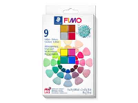 Fimo Effect Mixing Pearls 9 Colour Pack